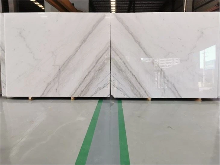 Bookmatch cn white slab