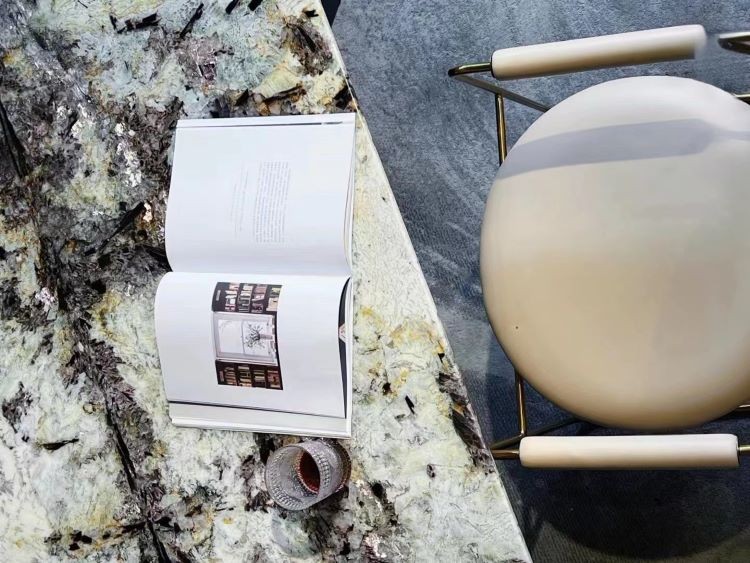 Splendor White Granite Dining Table Interior Design